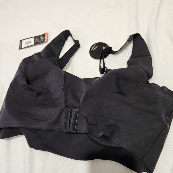 Bali Bra Size 3XL Black Convertible Straps Wireless Lightweight Stretch Comfort - Picture 3 of 14